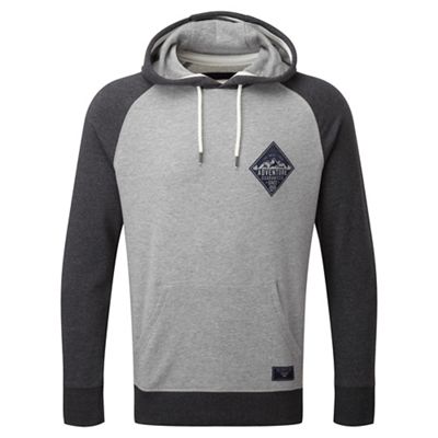 Navy/grey blockley hoodie